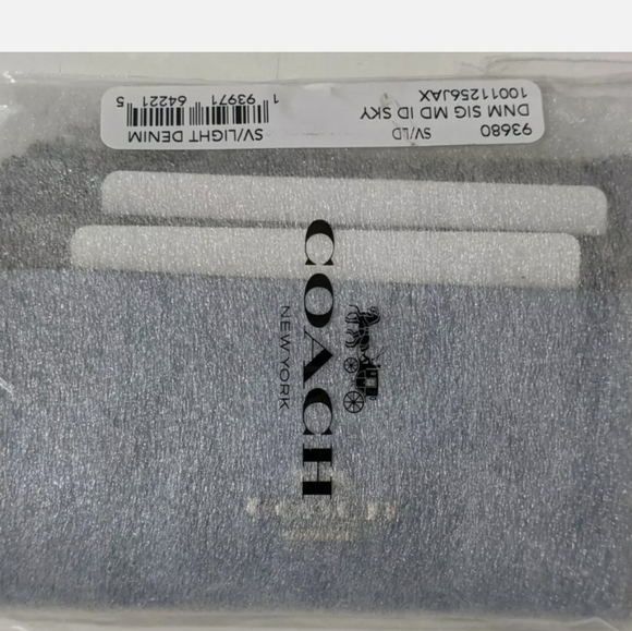 NWT COACH MINI SKINNY ID CARD CASE - Picture 10 of 11